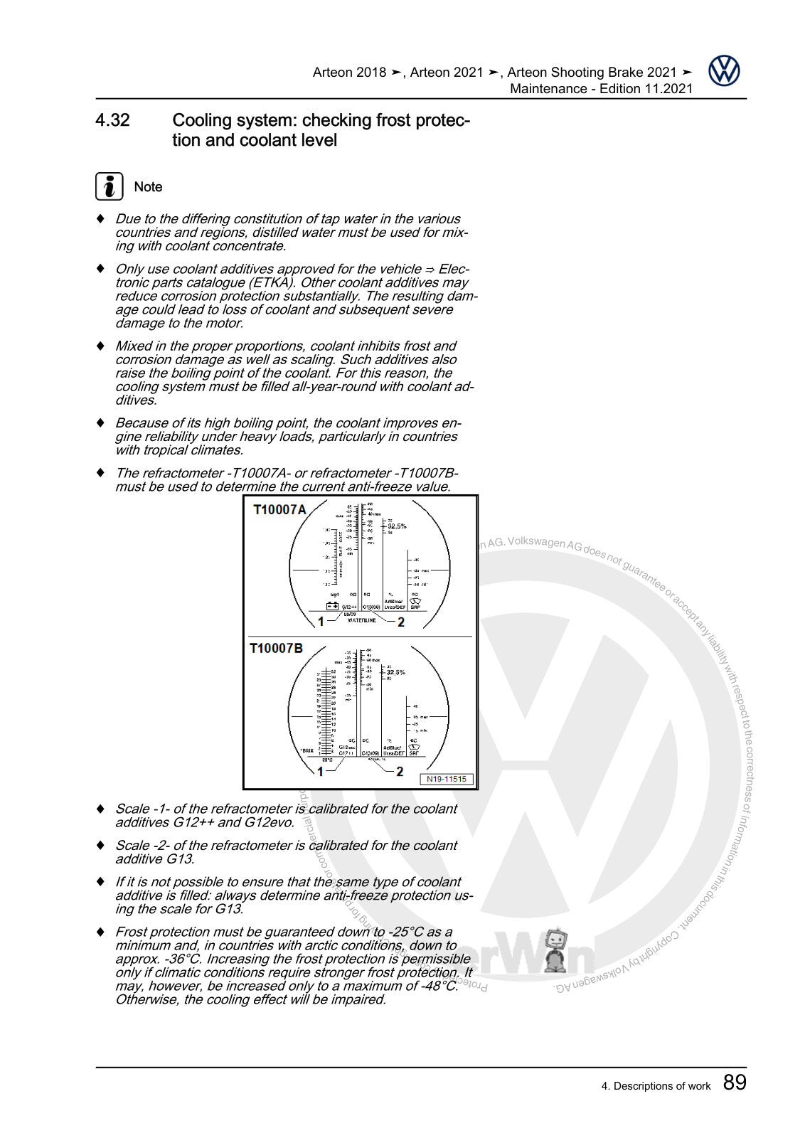 Workshop manual sample — interior (page 93)