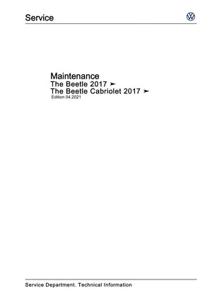 Workshop manual sample — cover (page 1)