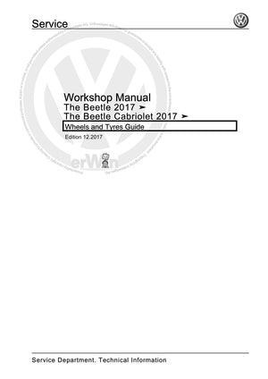 Workshop manual sample — cover (page 1)