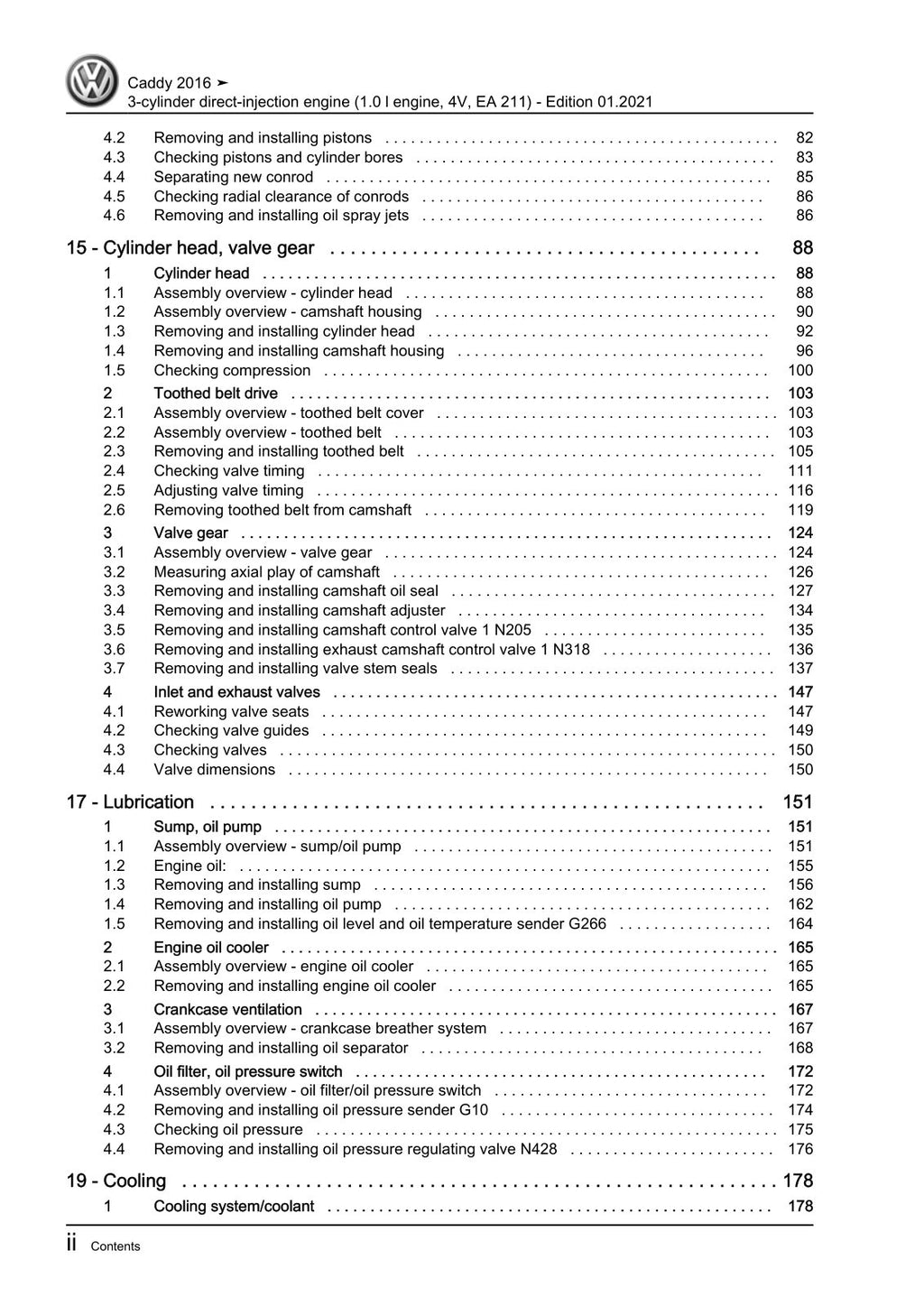 Workshop manual sample — interior (page 4)