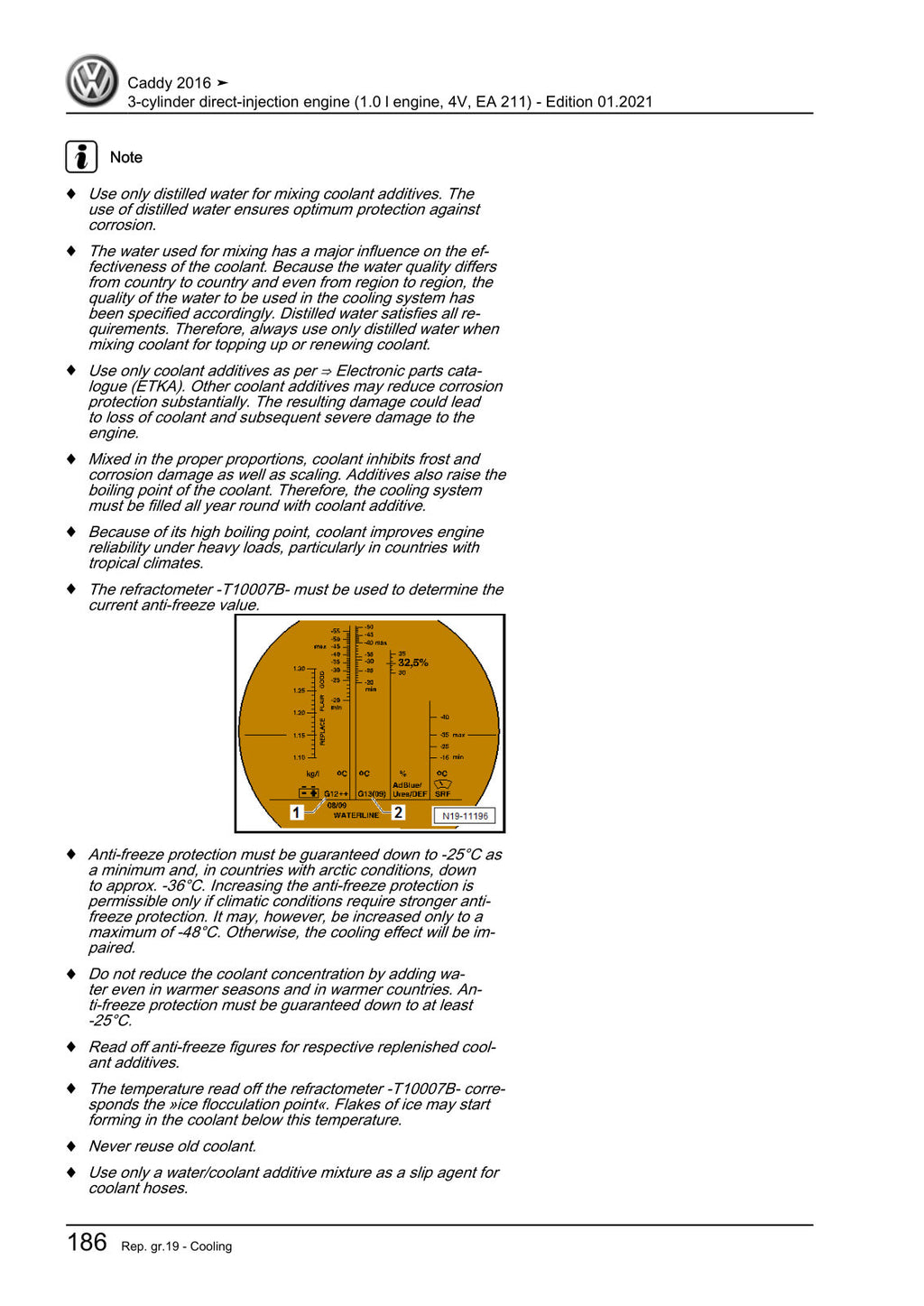 Workshop manual sample — interior (page 192)