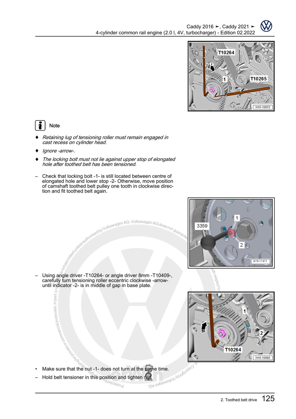 Workshop manual sample — interior (page 133)