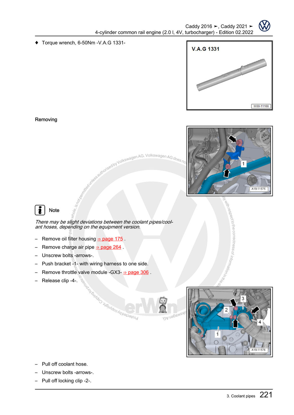 Workshop manual sample — interior (page 229)