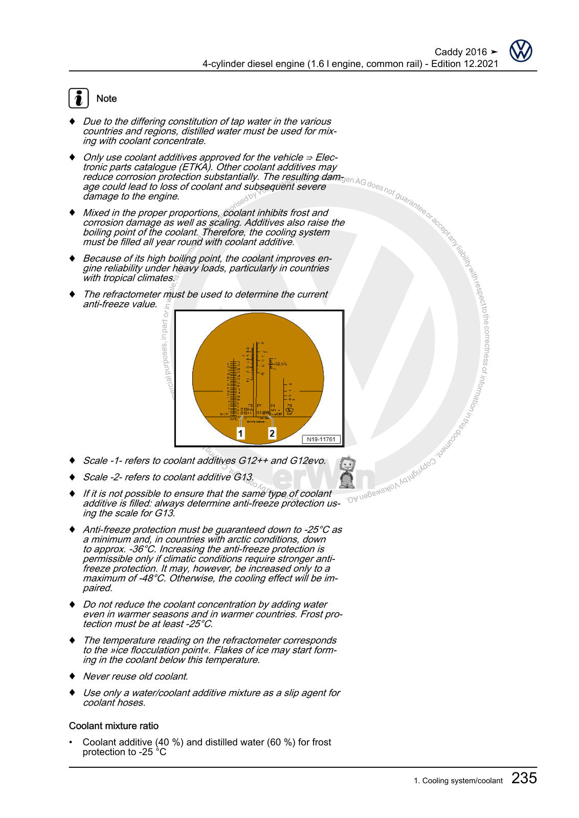 Workshop manual sample — interior (page 243)