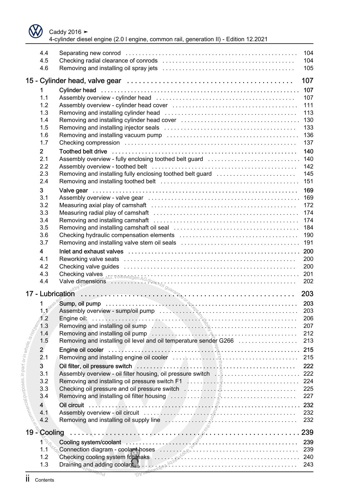 Workshop manual sample — interior (page 4)
