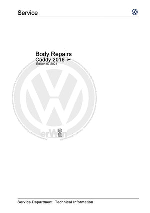 Workshop manual sample — cover (page 1)