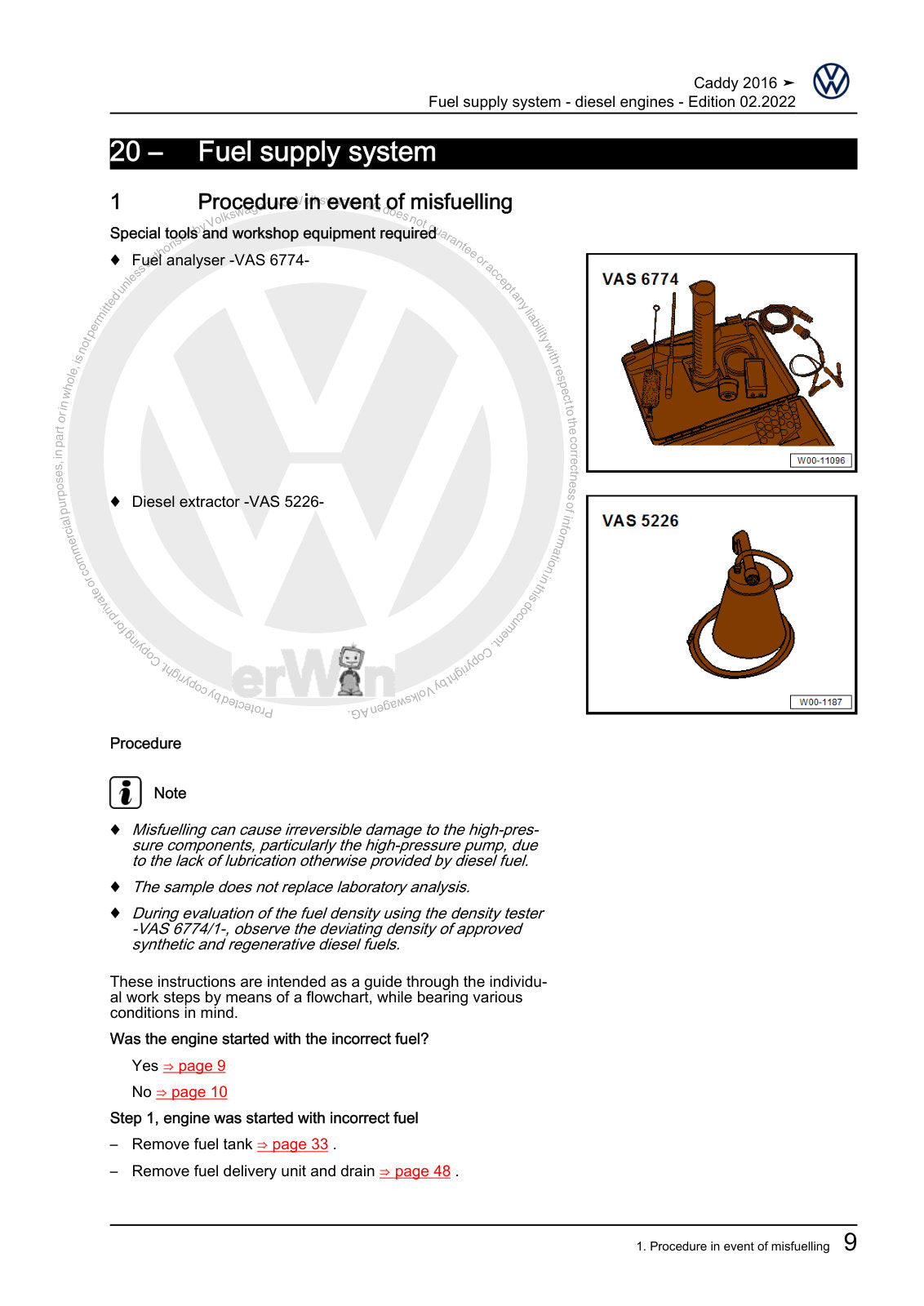 Workshop manual sample — interior (page 13)