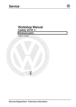 Workshop manual sample — cover (page 1)