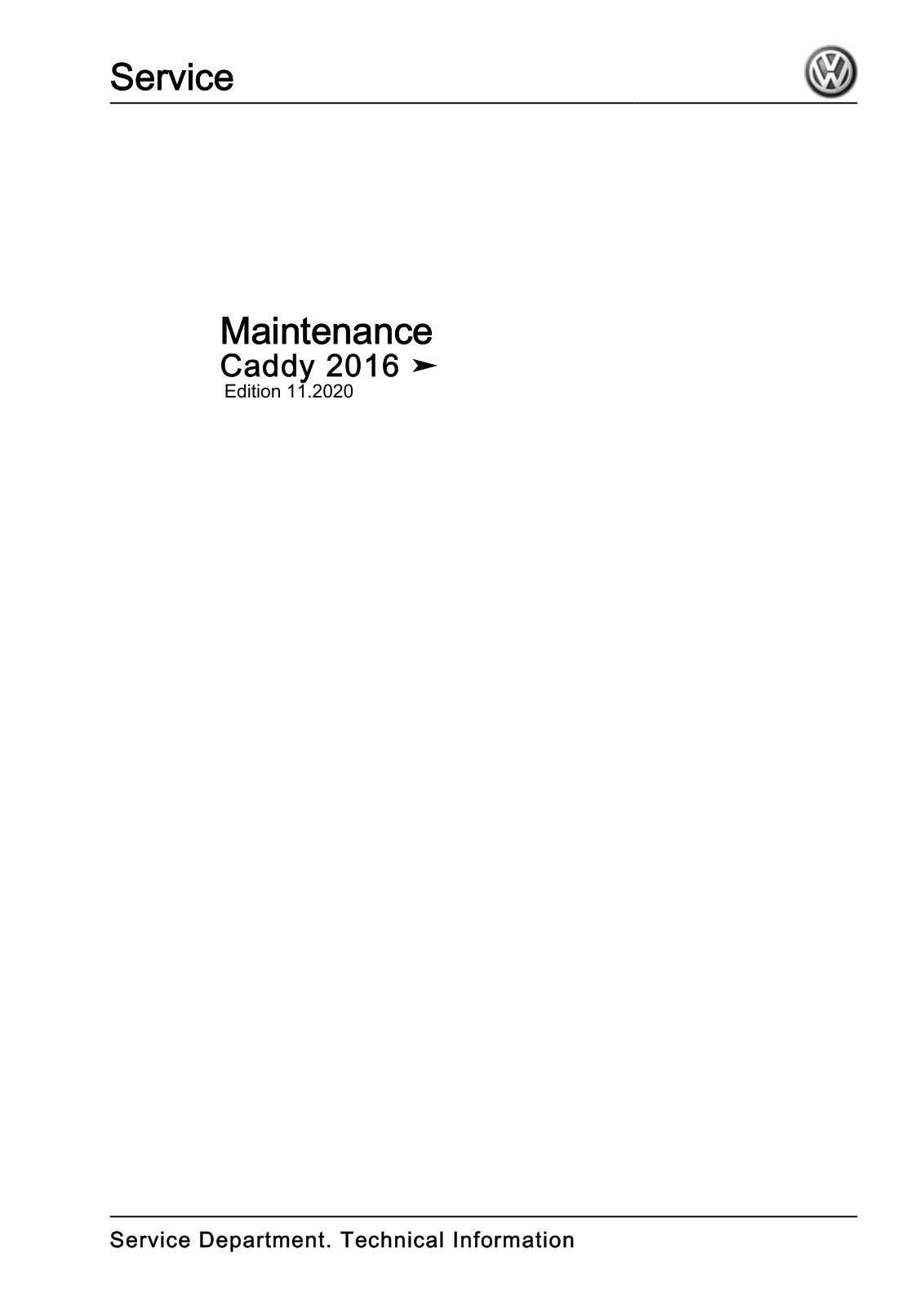 Workshop manual sample — cover (page 1)