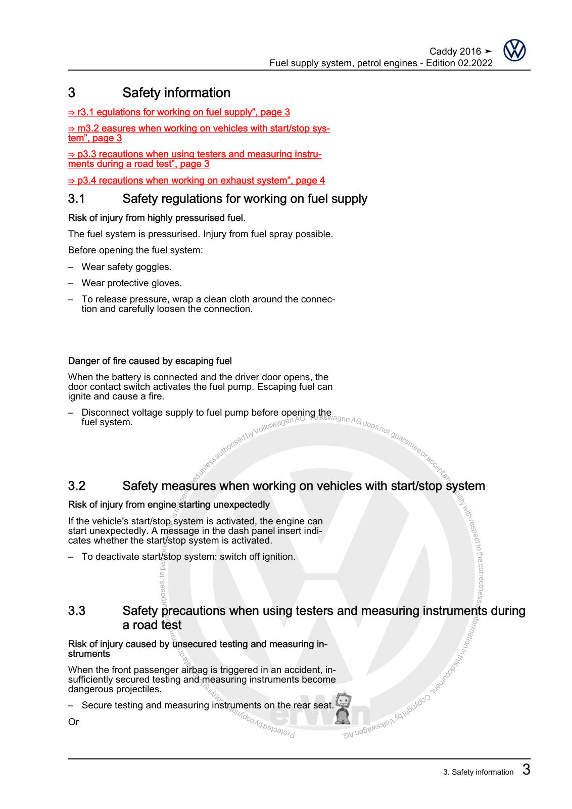 Workshop manual sample — interior (page 7)