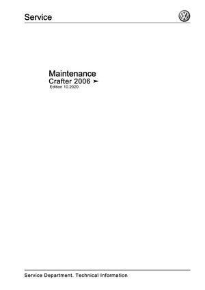 Workshop manual sample — cover (page 1)