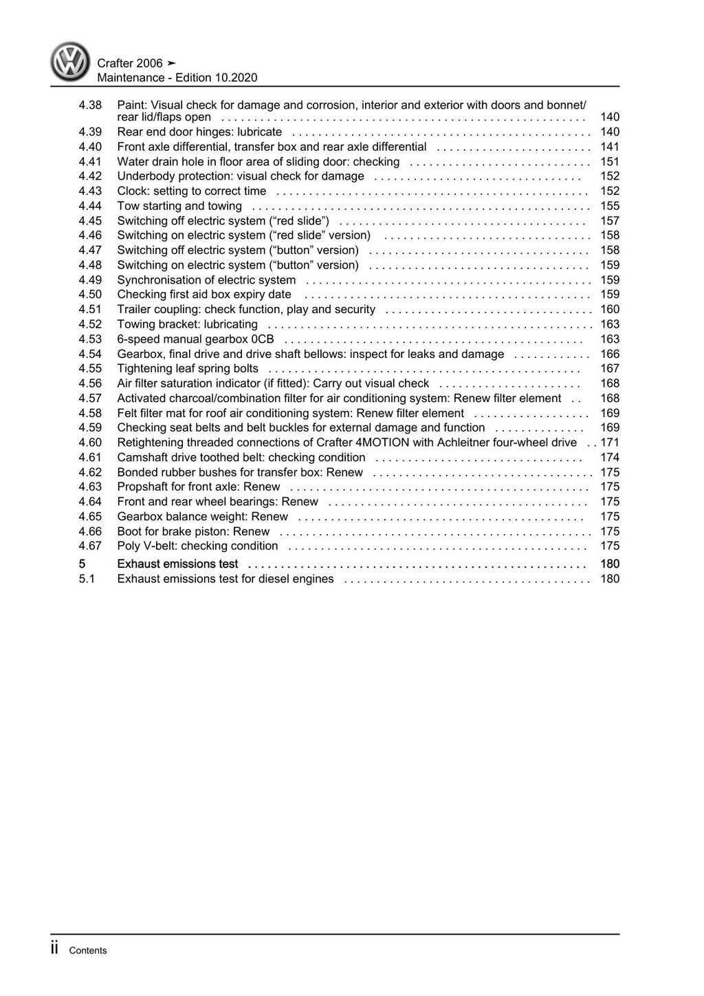 Workshop manual sample — interior (page 4)