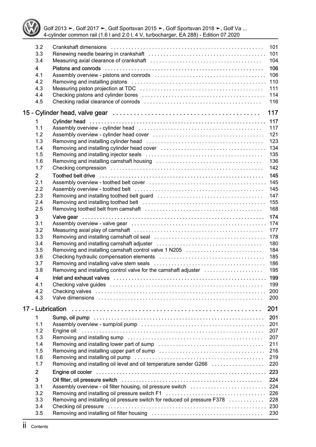 Workshop manual sample — interior (page 4)