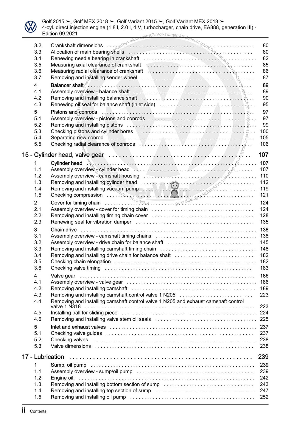 Workshop manual sample — interior (page 4)