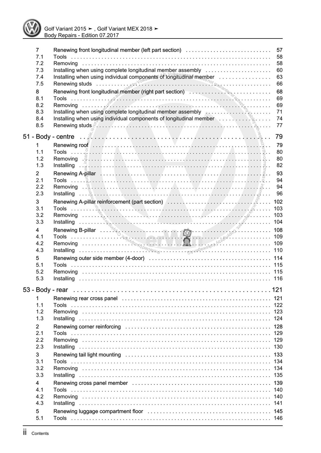 Workshop manual sample — interior (page 4)