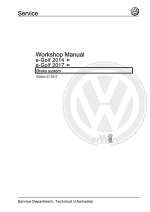 Workshop manual sample — cover (page 1)