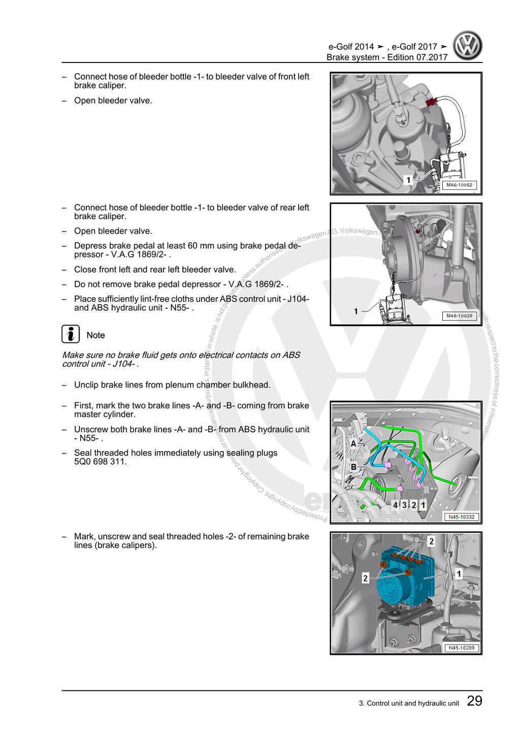 Workshop manual sample — interior (page 33)