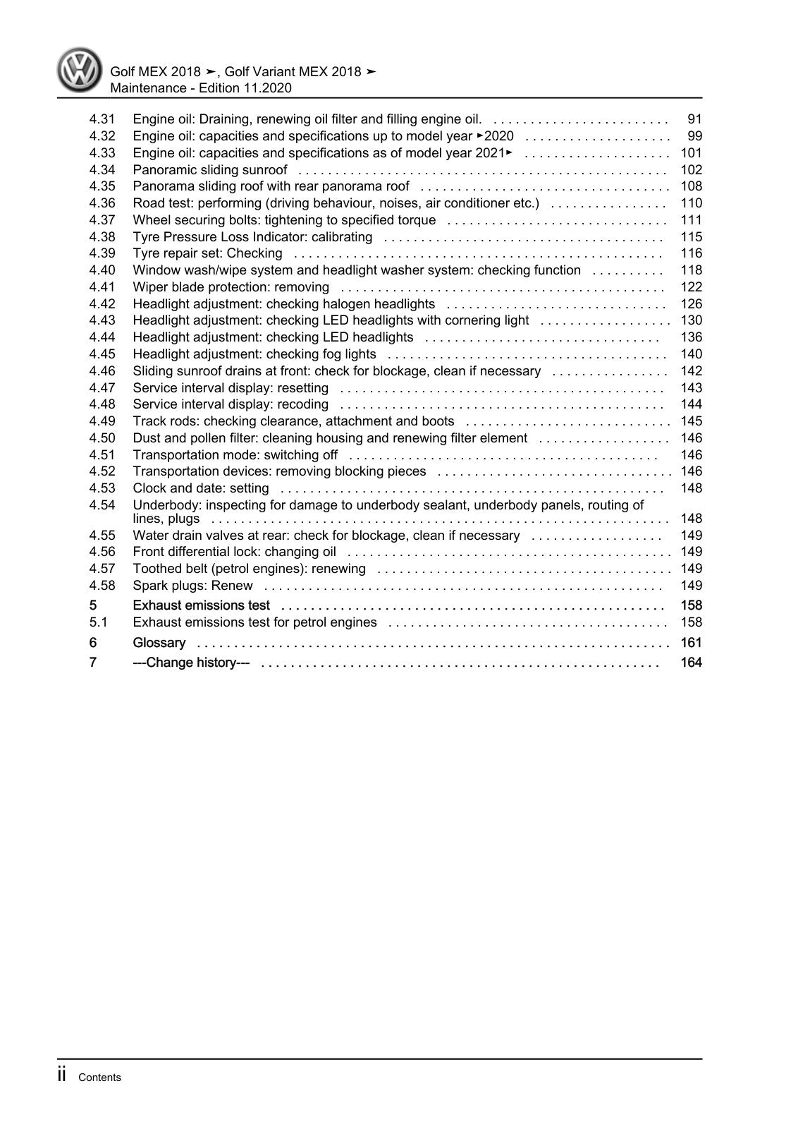 Workshop manual sample — interior (page 4)
