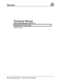 Workshop manual sample — cover (page 1)