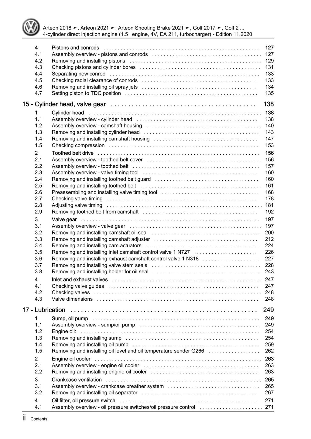 Workshop manual sample — interior (page 4)