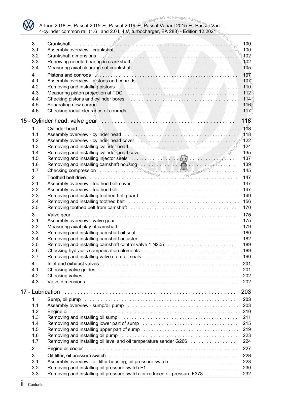 Workshop manual sample — interior (page 4)