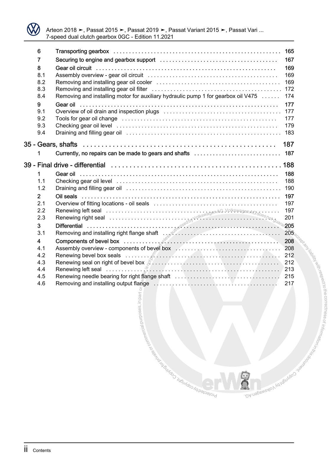 Workshop manual sample — interior (page 4)
