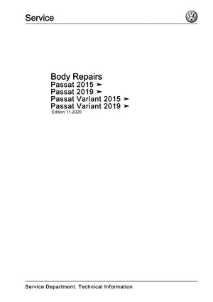 Workshop manual sample — cover (page 1)