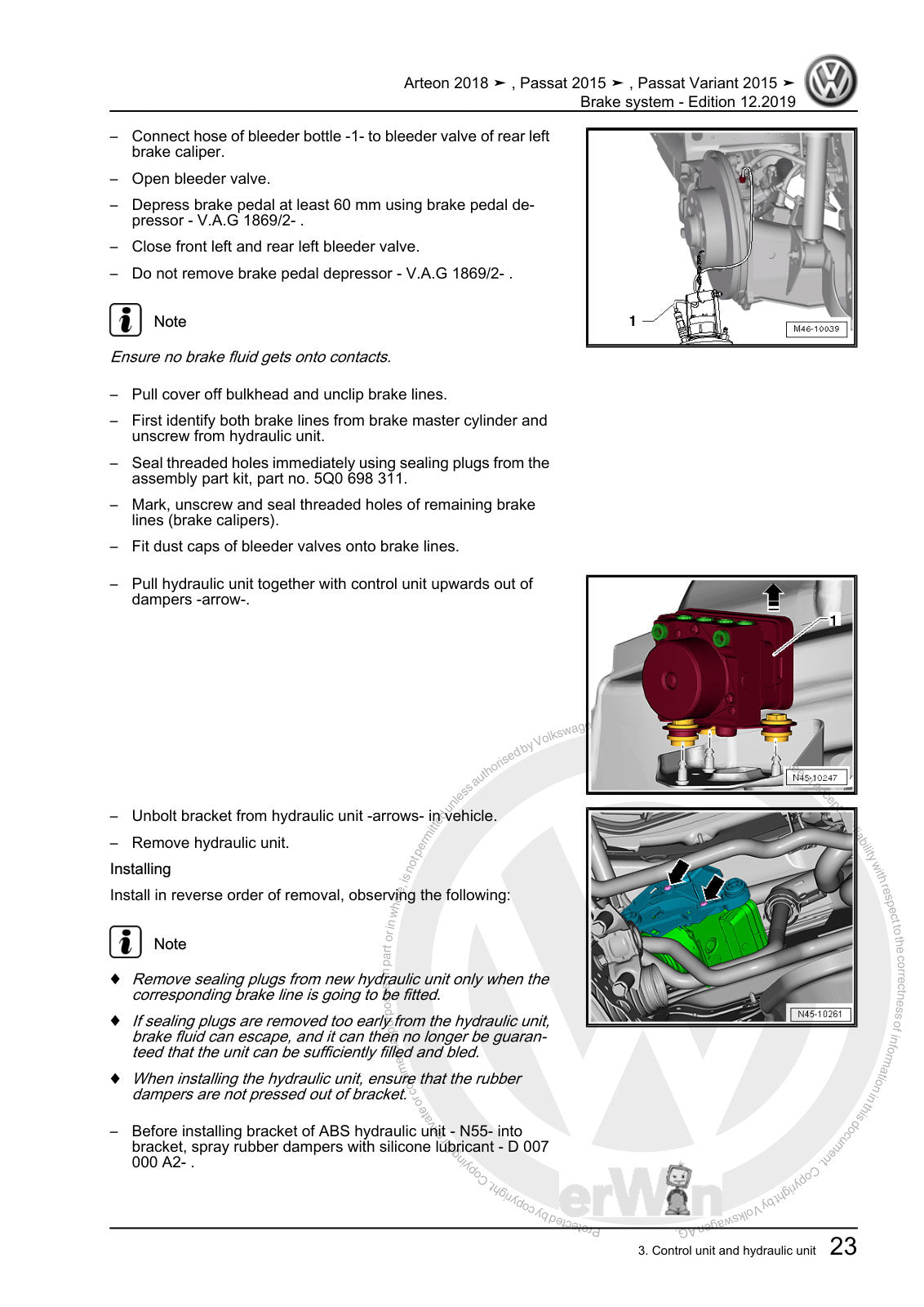 Workshop manual sample — interior (page 27)