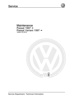 Workshop manual sample — cover (page 1)
