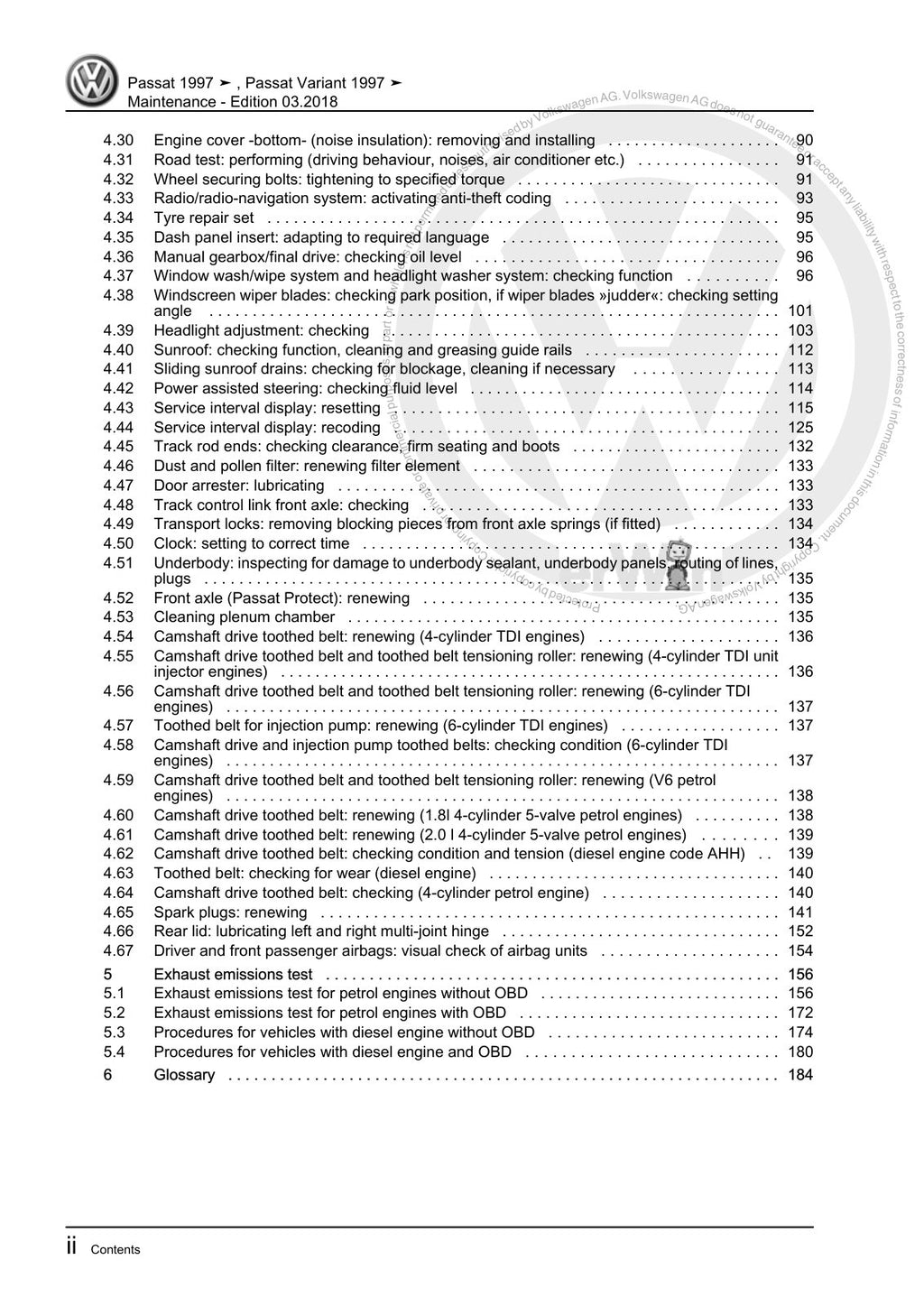 Workshop manual sample — interior (page 4)