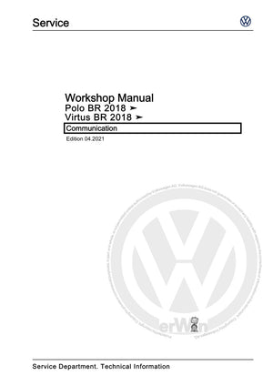 Workshop manual sample — cover (page 1)