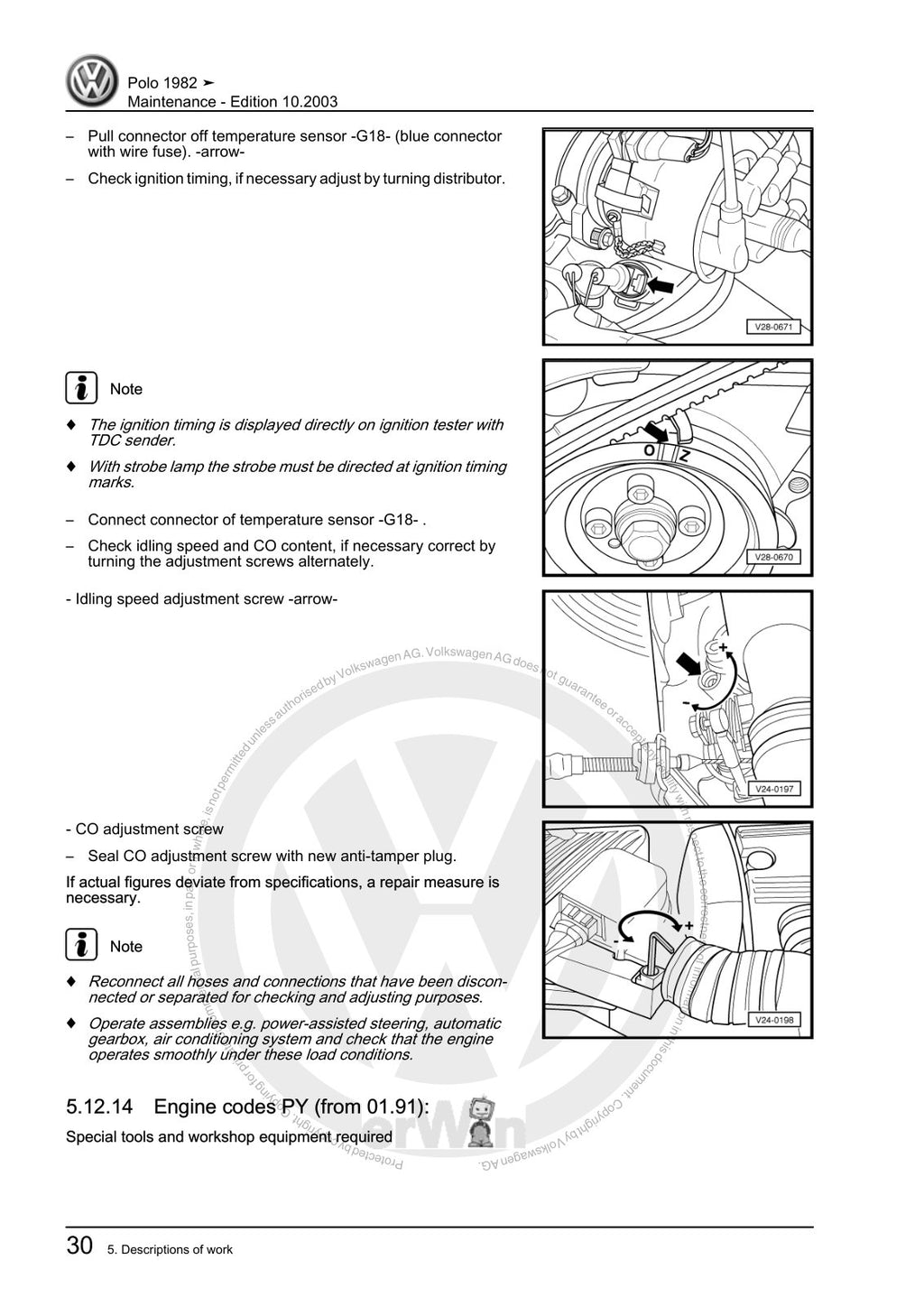 Workshop manual sample — interior (page 34)