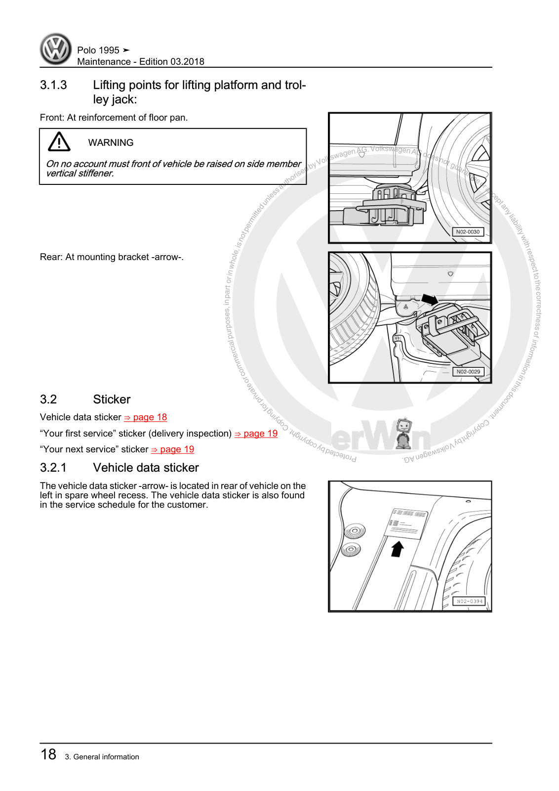 Workshop manual sample — interior (page 22)