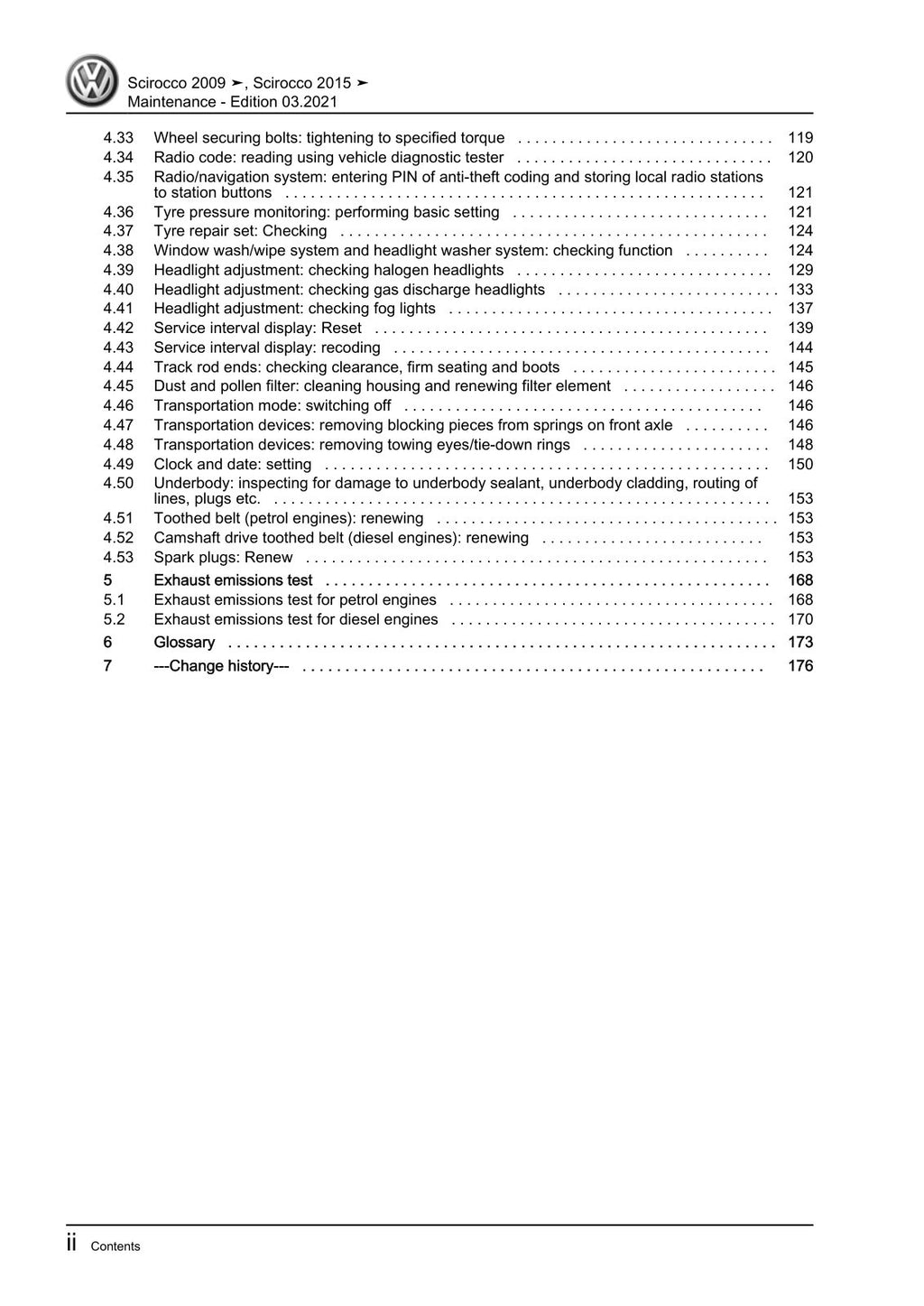 Workshop manual sample — interior (page 4)