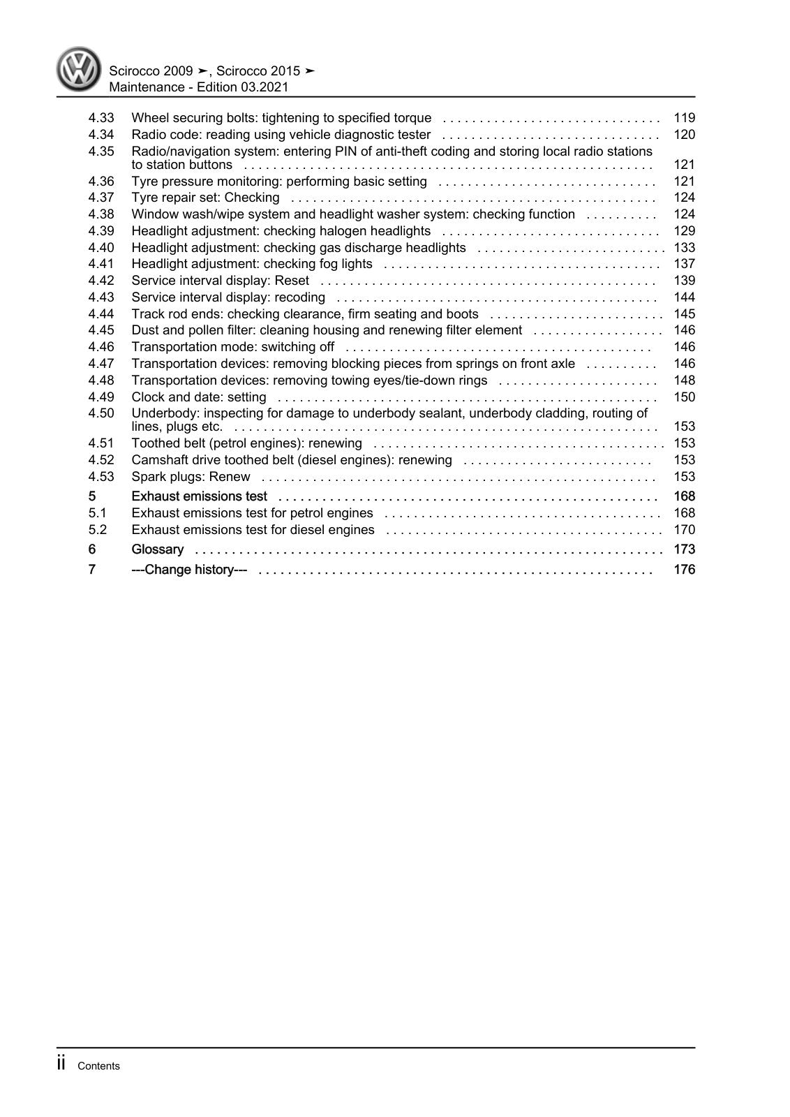 Workshop manual sample — interior (page 4)
