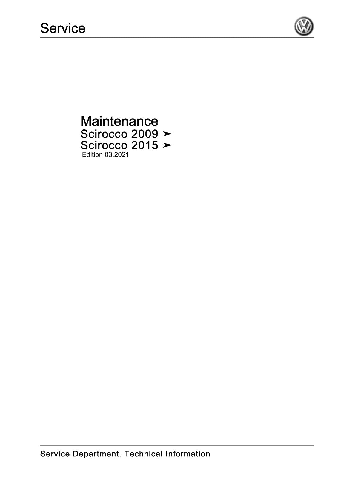 Workshop manual sample — cover (page 1)