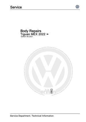 Workshop manual sample — cover (page 1)