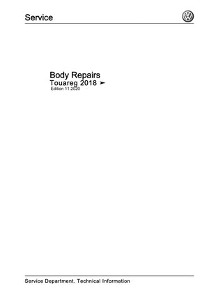 Workshop manual sample — cover (page 1)