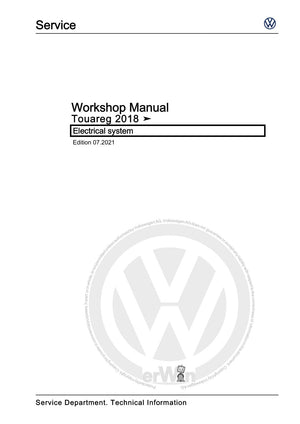 Workshop manual sample — cover (page 1)