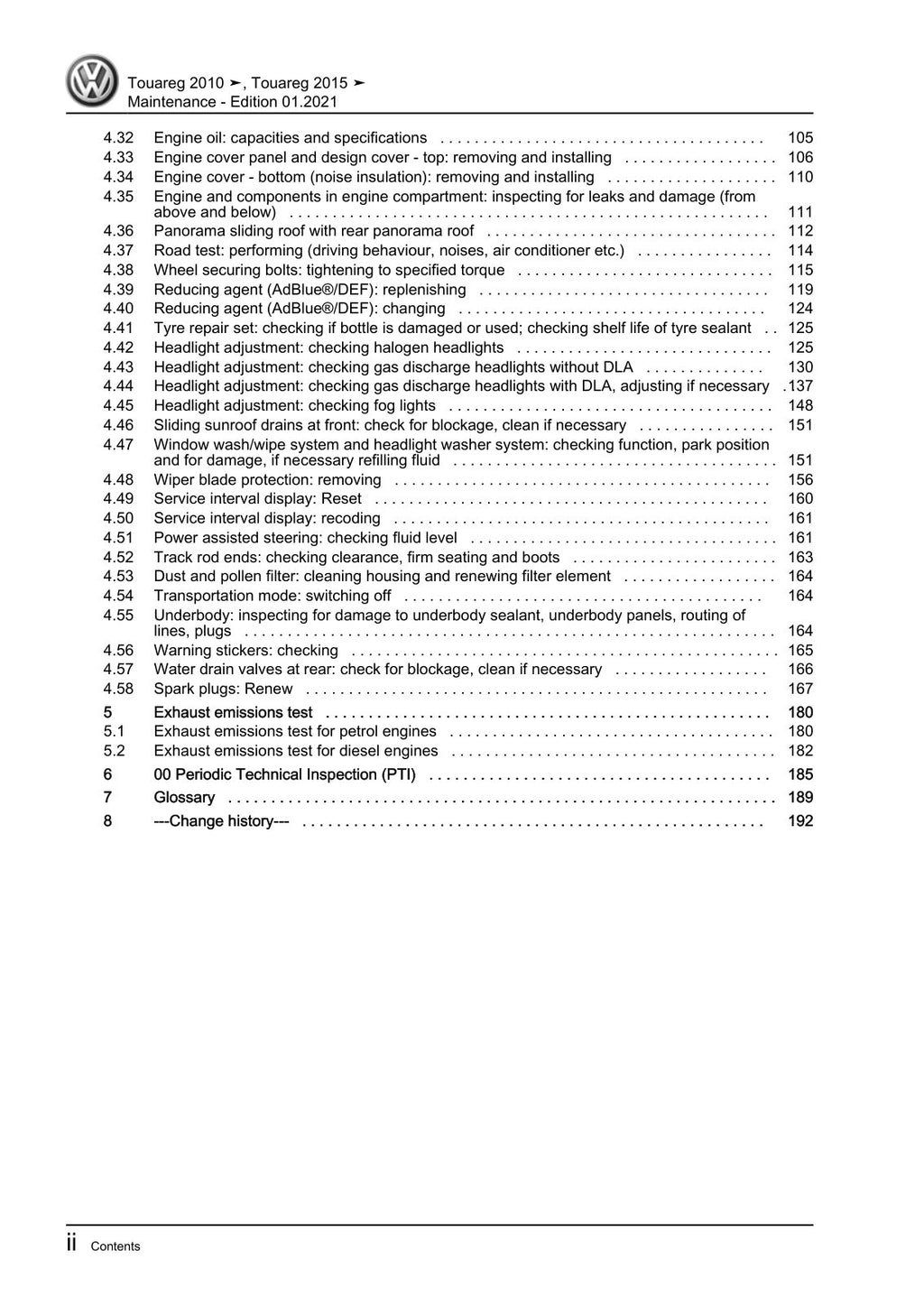 Workshop manual sample — interior (page 4)