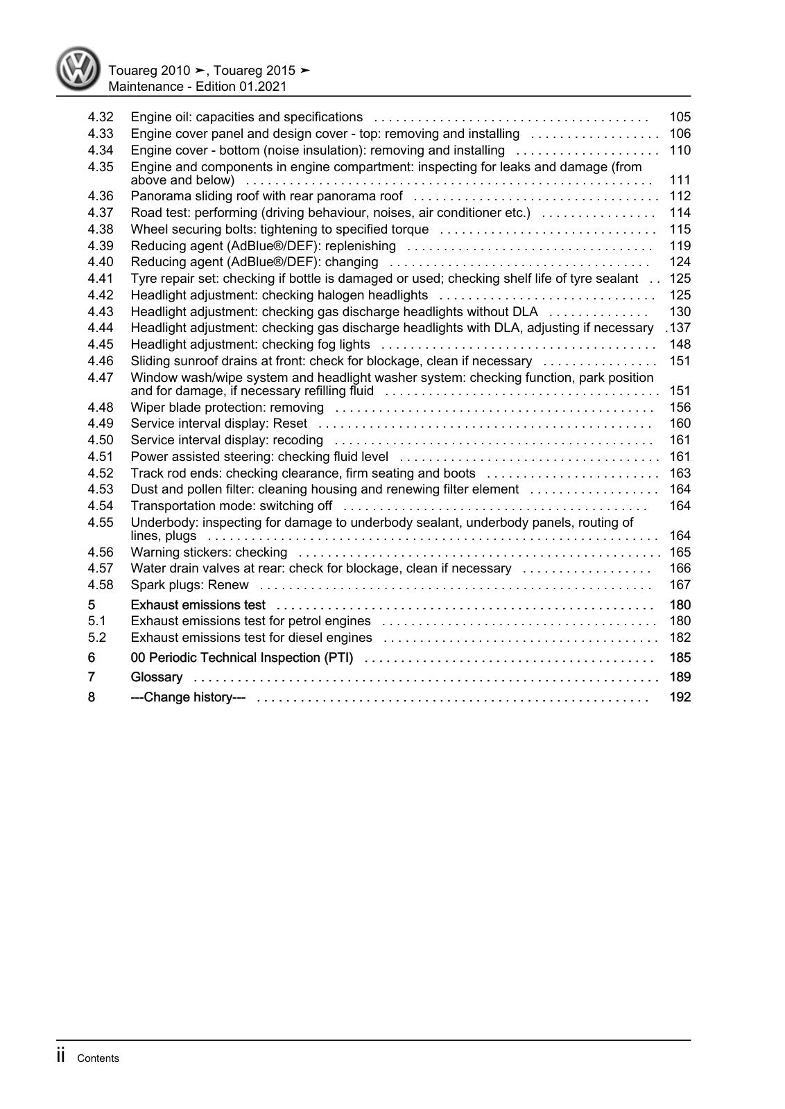 Workshop manual sample — interior (page 4)