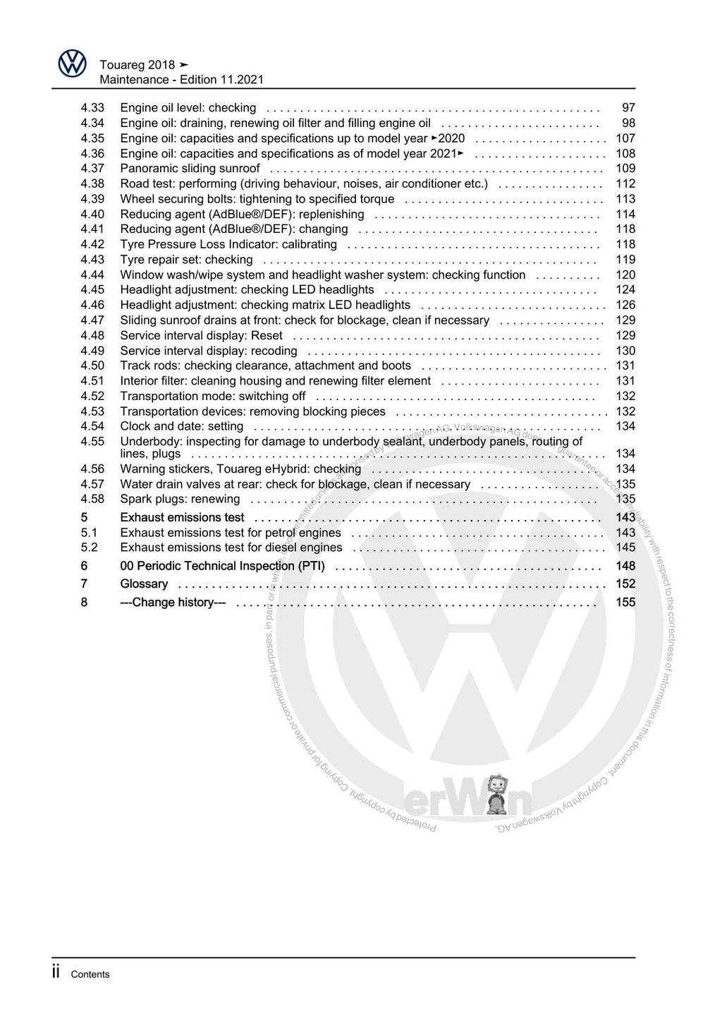 Workshop manual sample — interior (page 4)