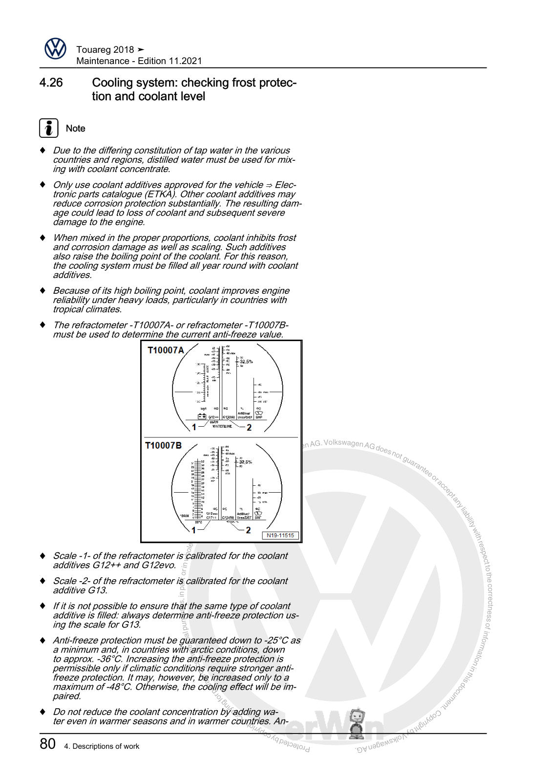 Workshop manual sample — interior (page 84)