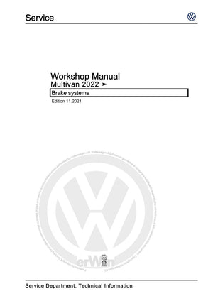 Workshop manual sample — cover (page 1)