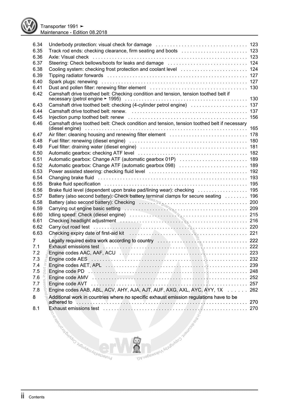 Workshop manual sample — interior (page 4)